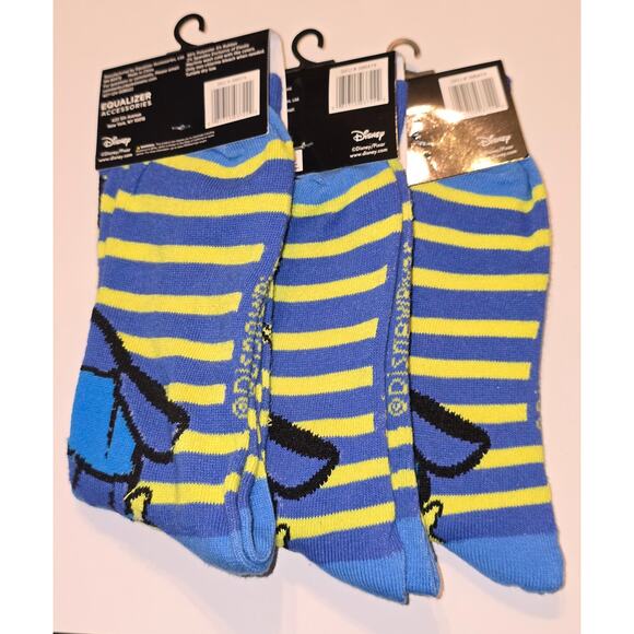 Three Pairs Toy Story Aliens Crew Socks Size 9-13 - Picture 2 of 6